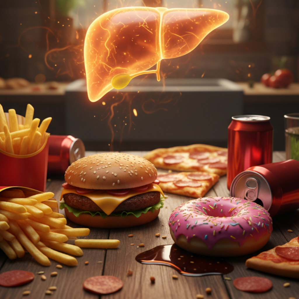 Junk Food vs Your Liver